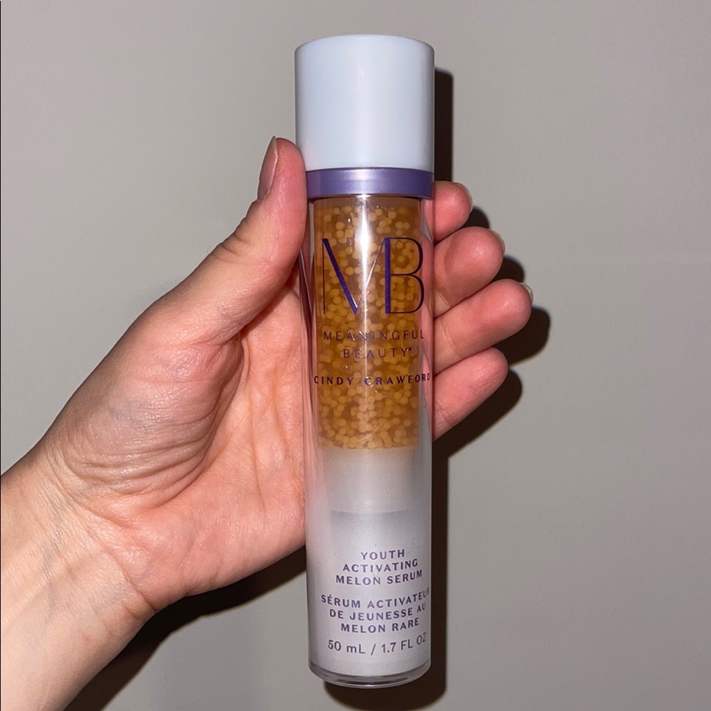Meaningful Beauty by Cindy Crawford Youth Activating Melon Serum 1.7 Oz Amazing!